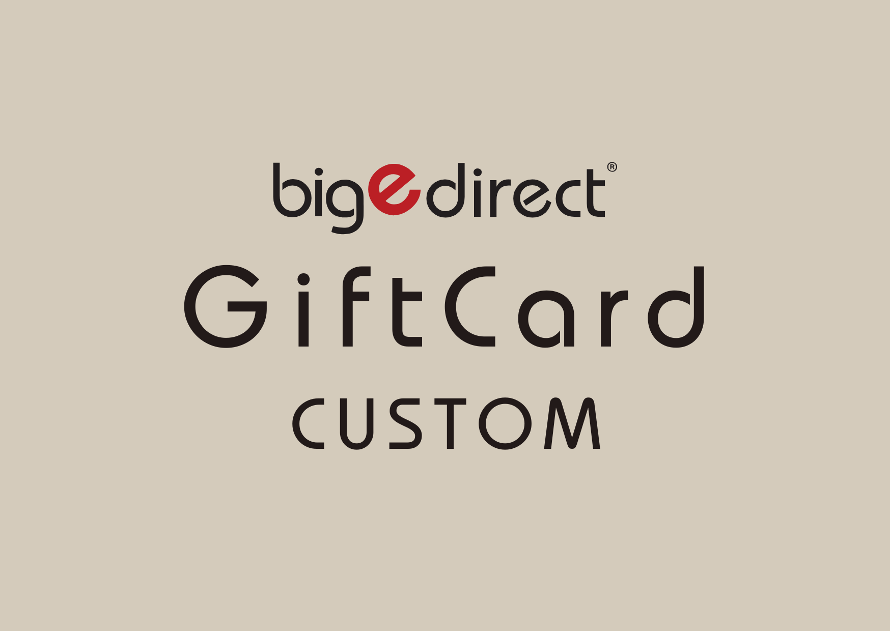 Gift Card Custom